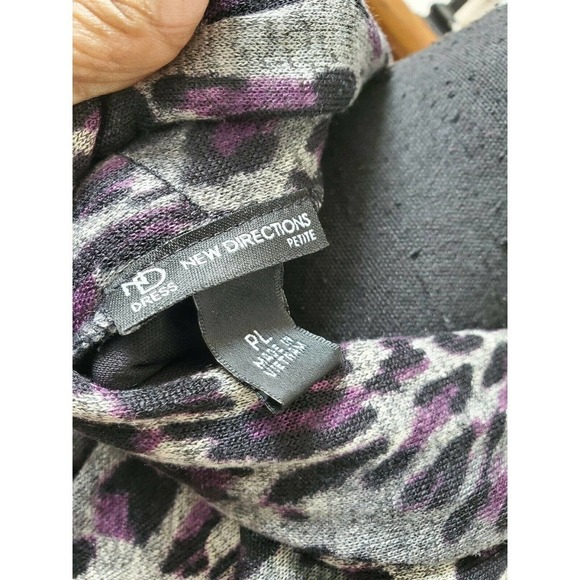 New Directions Petite Cowl Neck Midi Dress Size PL - Picture 9 of 11